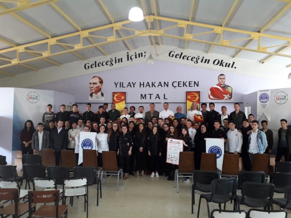 URLA YILAY HAKAN ÇEKEN MESLEK LİSESİ ZİYARETİ
