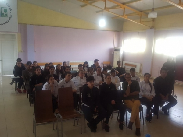 URLA YILAY HAKAN ÇEKEN MESLEK LİSESİ ZİYARETİ