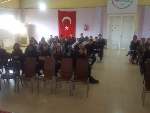 URLA YILAY HAKAN ÇEKEN MESLEK LİSESİ ZİYARETİ