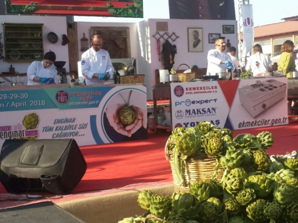 URLA ENGİNAR FESTİVALİ LEZZETLE BAŞLADI LEZZETLE SONUÇLANDI