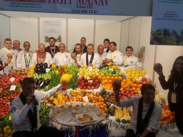 2018 İZMİR'İN ŞEFLERİ ULUSLARARASI YEMEK YARIŞMASI