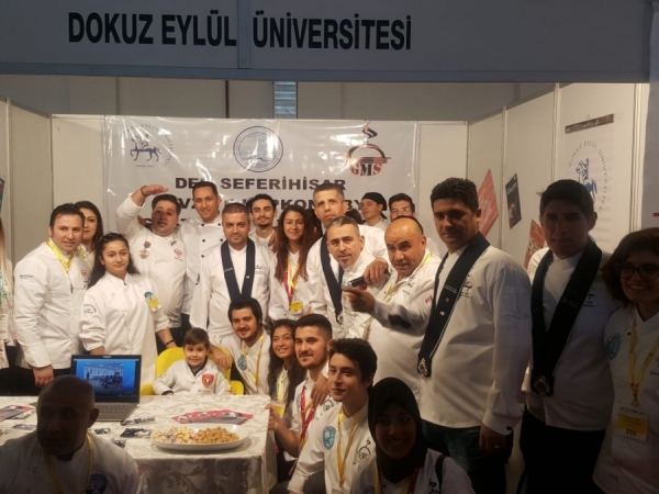 2018 İZMİR'İN ŞEFLERİ ULUSLARARASI YEMEK YARIŞMASI
