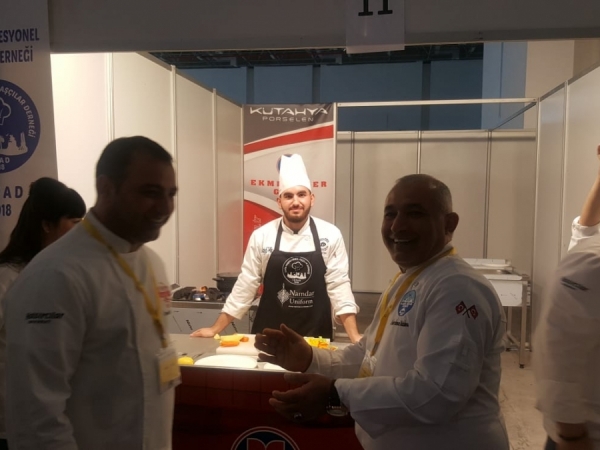 2018 İZMİR'İN ŞEFLERİ ULUSLARARASI YEMEK YARIŞMASI